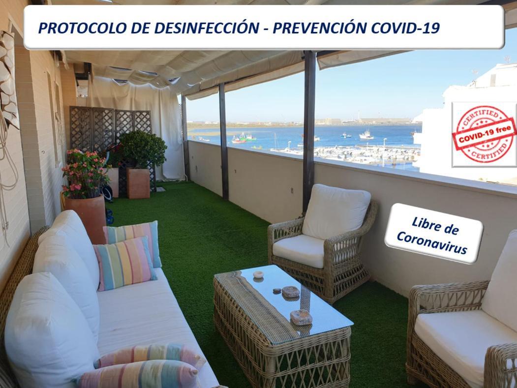 Atico Con Vistas A La Ria De Punta Umbria Apartment Exterior foto